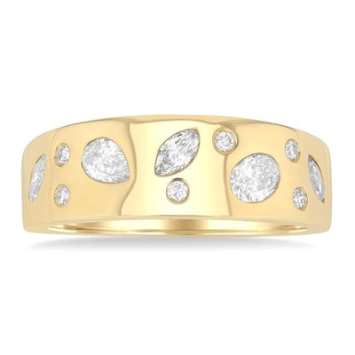 Mixed Shape Diamond Fashion Ring