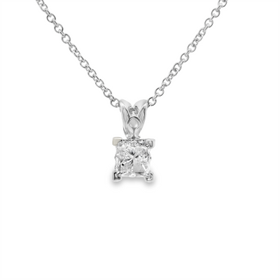 Classic Solitaire Pendant