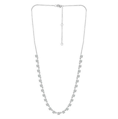 Diamond Station Necklace