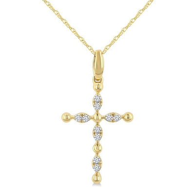 Diamond Cross Pendant