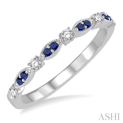 Gemstone & Diamond Fashion Band
