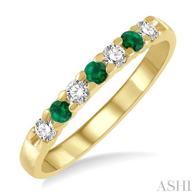 7 Alternate Gemstone & Diamond Wedding Band