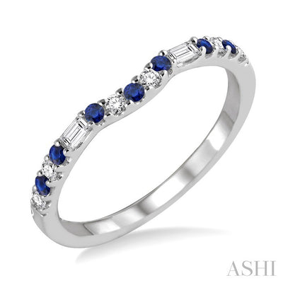 Gemstone & Diamond Fashion Band