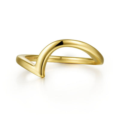 Curved Wedding Ring