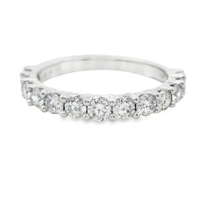 Shared Prong Anniversary Ring