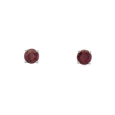 Ruby Stud Earrings