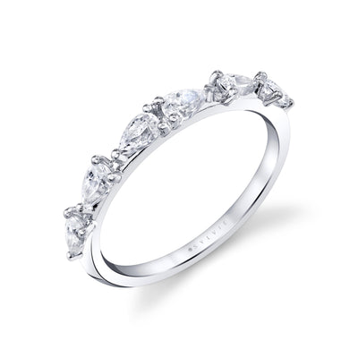 Pear Diamond Wedding Ring