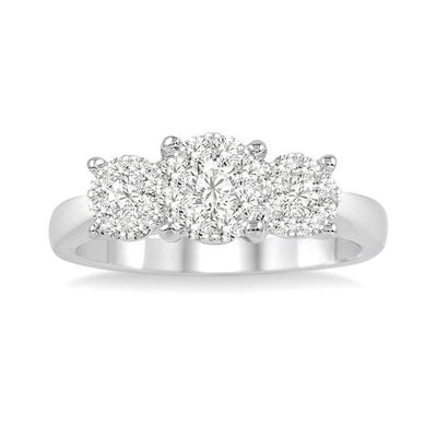Lovebright Three Stone Ring