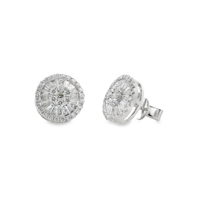 Diamond Stud Earrings