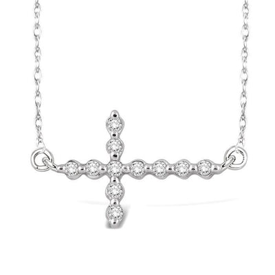 Diamond Cross Necklace
