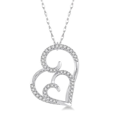 Double Heart Pendant