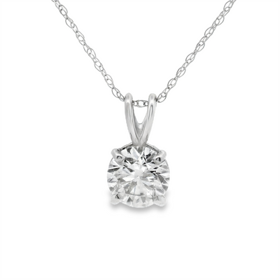 Classic Solitaire Pendant