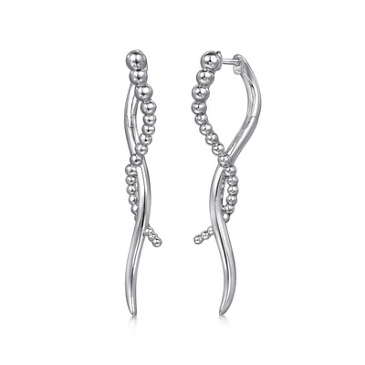 Bujukan Sterling Silver Drop Earrings