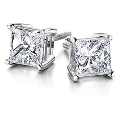 Classic Diamond Stud Earrings