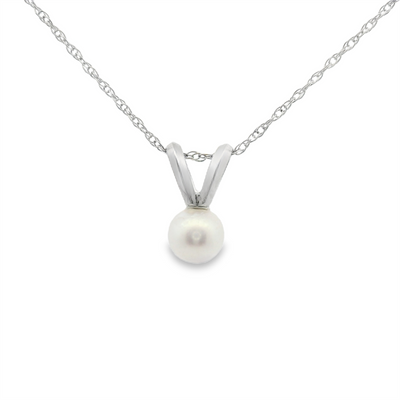 Pearl Solitaire Pendant
