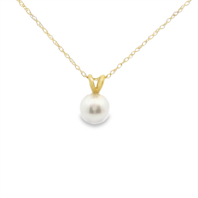 Pearl Solitaire Pendant