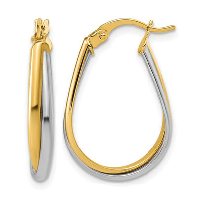 Twist Hoop Earrings