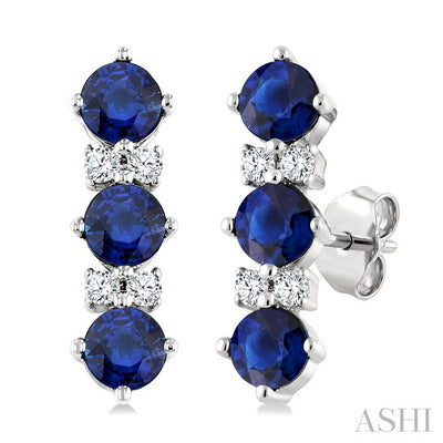 Gemstone & Petite Diamond Fashion Earrings