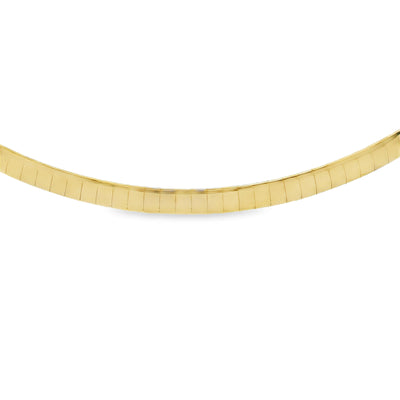 18" Reversible Omega Necklace