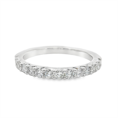 French Pave Anniversary Ring