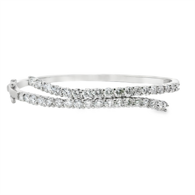 Diamond Bypass Bracelet