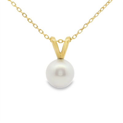 Pearl Solitaire Pendant