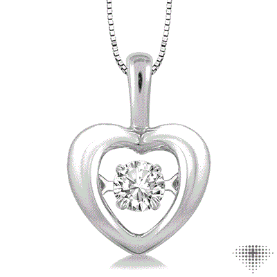 Rhythm of Love Diamond Pendant