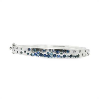 Sapphire Bangle Bracelet