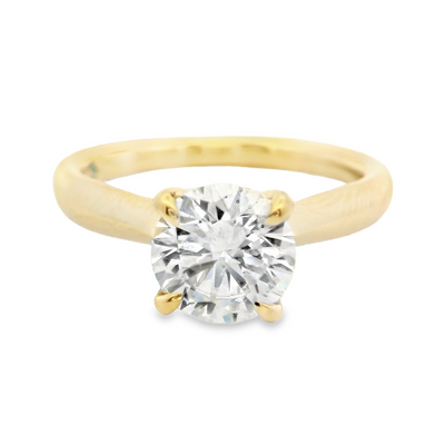 Round Diamond Solitaire Engagement Ring