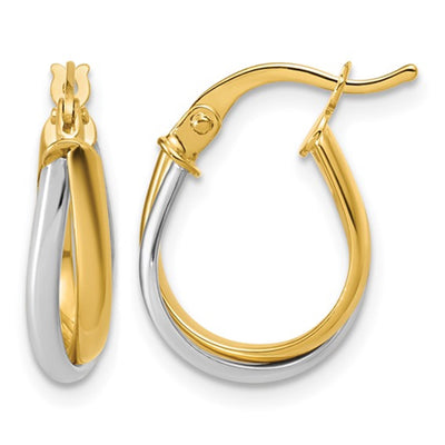 Twist Hoop Earrings