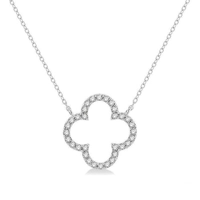 Diamond Clover Necklace
