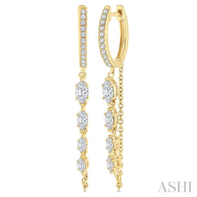 Journey Diamond Fashion Chain Earrings