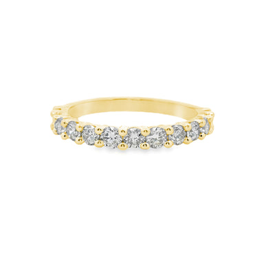 Shared Prong Anniversary Ring