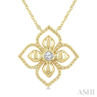 Blossom Medallion Diamond Fashion Pendant