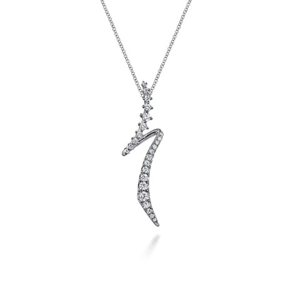 Graduating Diamond Bypass Pendant