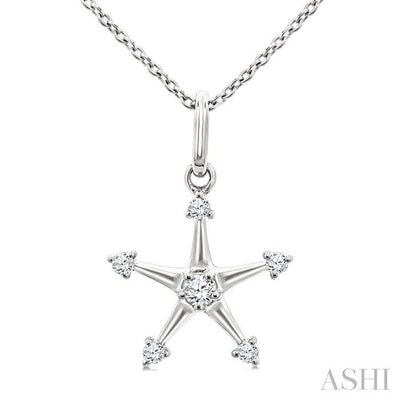 Star Petite Diamond Fashion Pendant