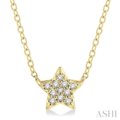 Star Petite Diamond Fashion Pendant