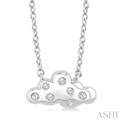Cloud Petite Diamond Fashion Pendant
