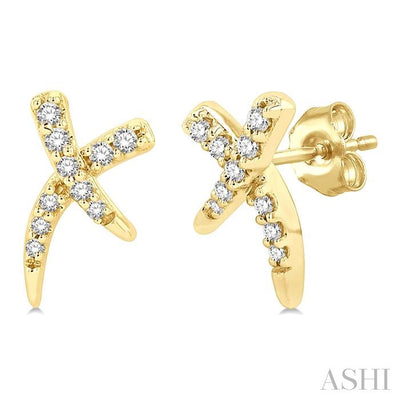 X Petite Diamond Fashion Earrings