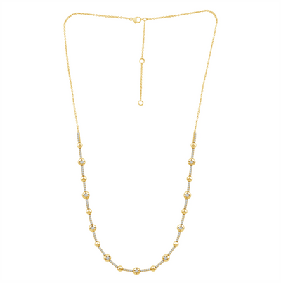 Diamond Station Necklace