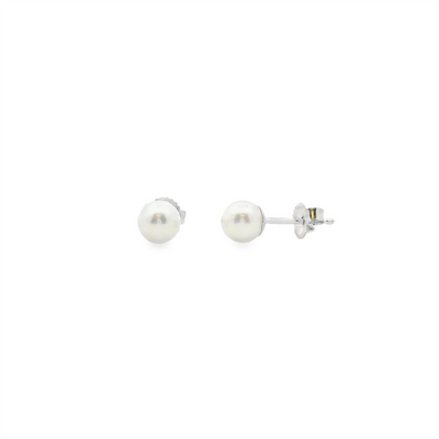 Pearl Stud Earrings