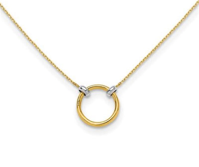 Open Circle Necklace