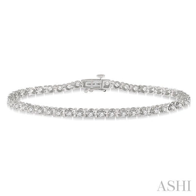 Tulip Diamond Tennis Bracelet