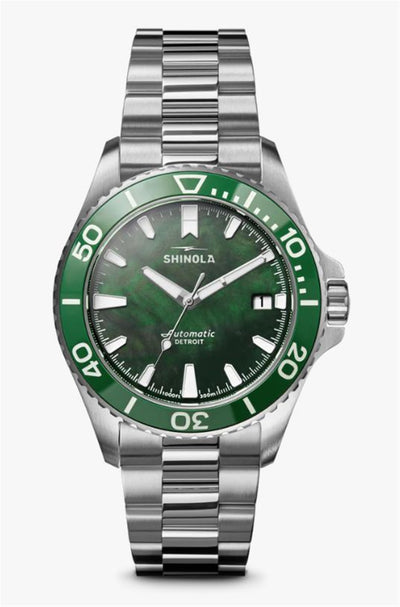 Shinola "Lake Ontario Monster" Automatic Dive Watch, 39 mm