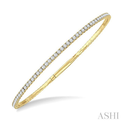 Diamond Fullway Straight Flex Bangle