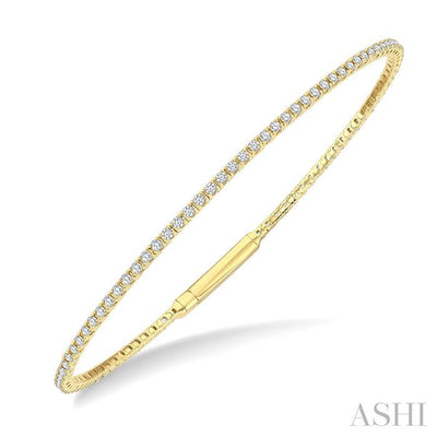 Diamond Fullway Straight Flex Bangle