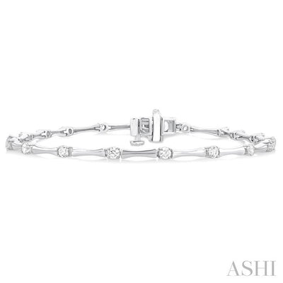 Diamond Fashion Bamboo Bracelet