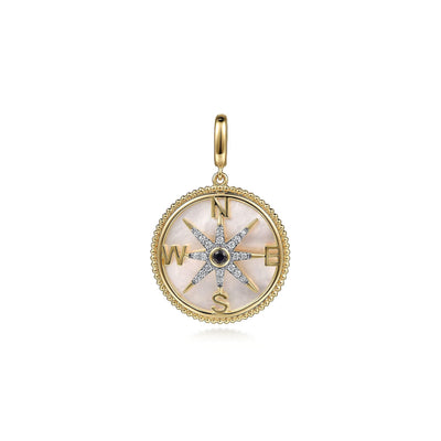 Bujukan Compass Medallion Pendant