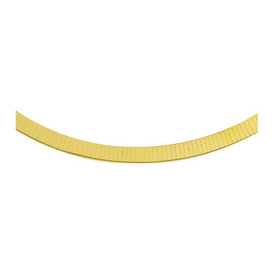 Flat Omega Necklace, 17"