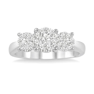 Lovebright Three Stone Ring